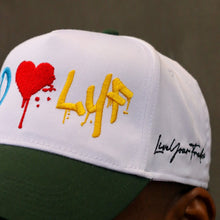 Peace Love LYF 5 Panel - White/Pine